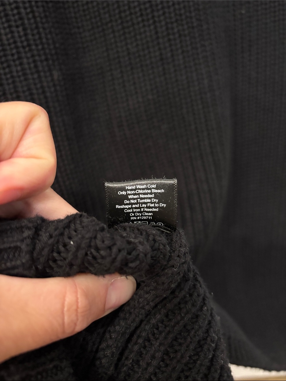 Jenni Kayne Black Fisherman Sweater - Picture 6 of 9